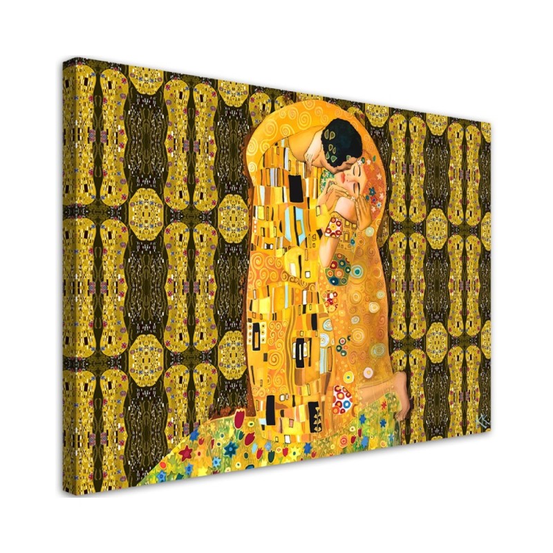 Leinwandbild - Erfüllung einer Frau Abstraktion | Feeby