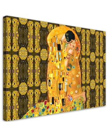 Leinwandbild - Erfüllung einer Frau Abstraktion | Feeby