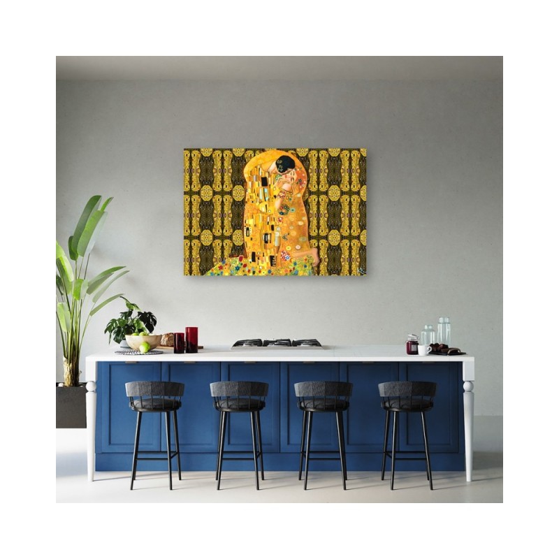 Leinwandbild - Erfüllung einer Frau Abstraktion | Feeby