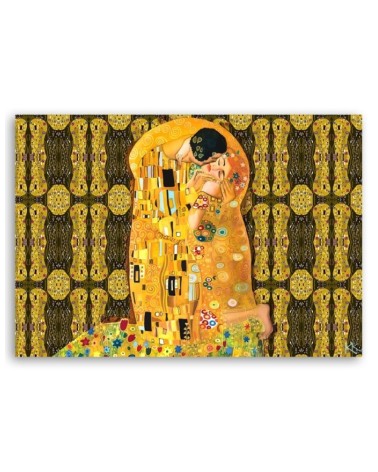 Leinwandbild - Erfüllung einer Frau Abstraktion | Feeby