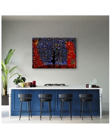 Leinwanddruck - G.Klimt Baum des Lebens Abstrakt | Feeby