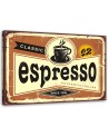 Obrazy do kawiarni - Szyld espresso | FEEBY