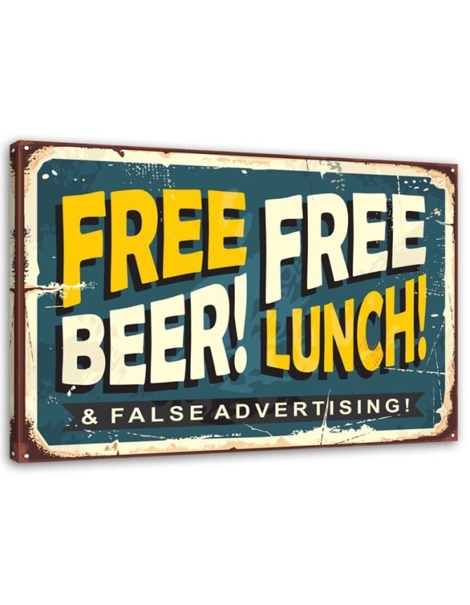 Bild auf Leinwand - Freibier | Feeby