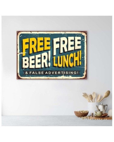 Bild auf Leinwand - Freibier | Feeby