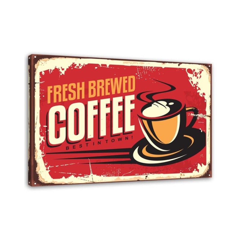 Leinwandbild - Frisch gerösteter Retro-Kaffee | Feeby