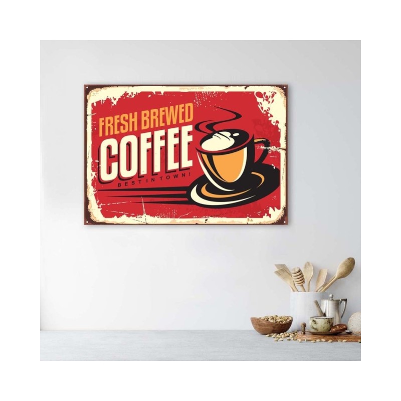 Leinwandbild - Frisch gerösteter Retro-Kaffee | Feeby