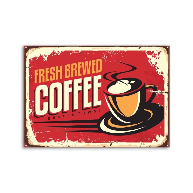 Leinwandbild - Frisch gerösteter Retro-Kaffee | Feeby