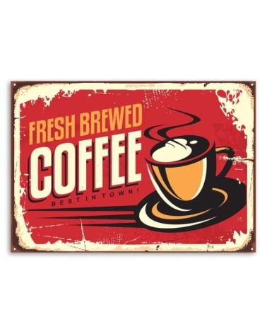 Leinwandbild - Frisch gerösteter Retro-Kaffee | Feeby