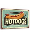 Obrazy do restauracji - Retro Hot Dog | FEEBY