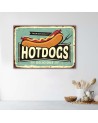 Obrazy do restauracji - Retro Hot Dog | FEEBY