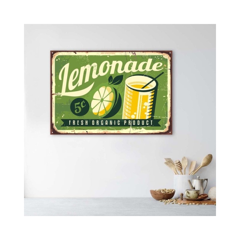 Modernes Wandbild - Retro-Limonade | Feeby