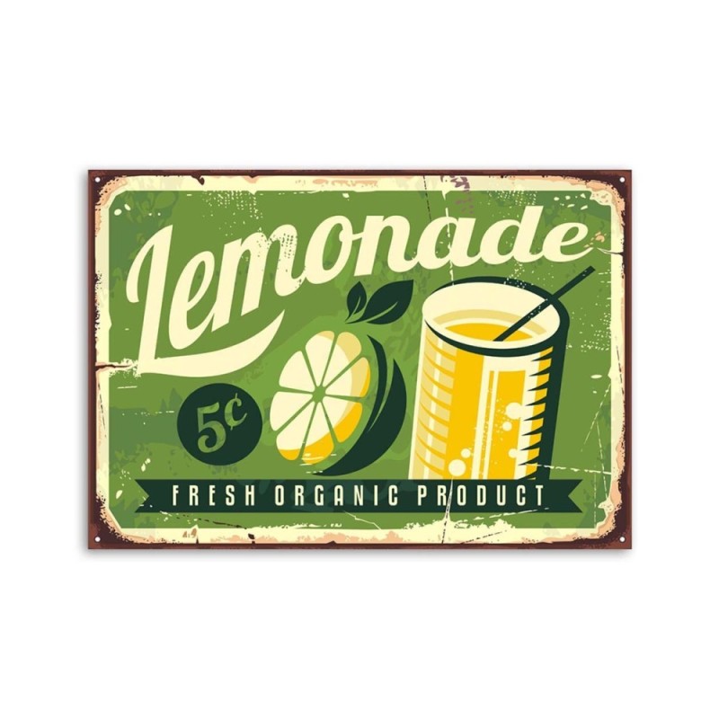 Modernes Wandbild - Retro-Limonade | Feeby
