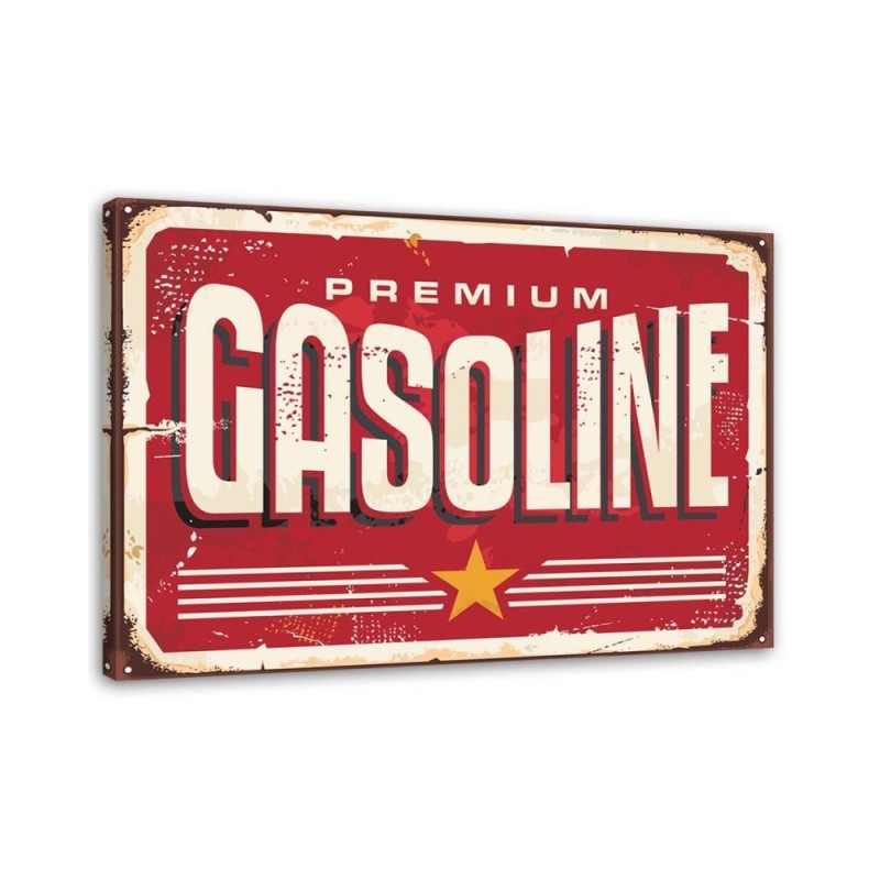 Leinwanddruck - Retro-Benzin | Feeby