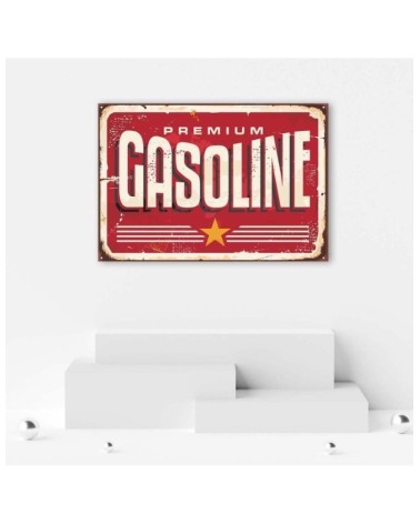 Leinwanddruck - Retro-Benzin | Feeby