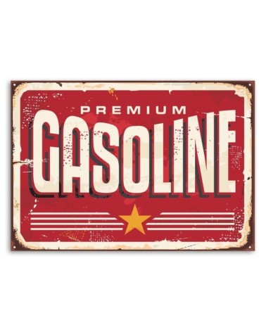 Leinwanddruck - Retro-Benzin | Feeby