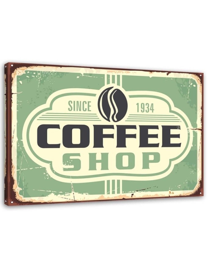 Coffee shop retro - Obraz dekoracyjny | FEEBY