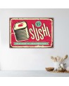 Retro sushi - Obraz do kuchni | FEEBY