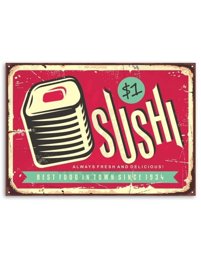Retro sushi - Obraz do kuchni | FEEBY