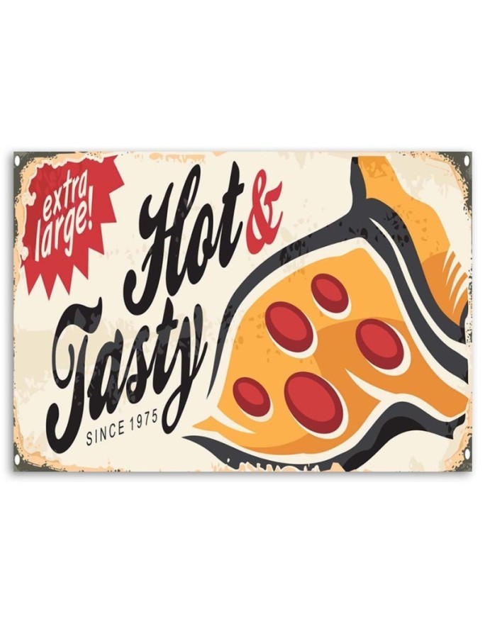 Retro pizza - Obraz do kuchni | FEEBY