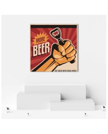 Leinwandbild - Mehr Bier | Feeby