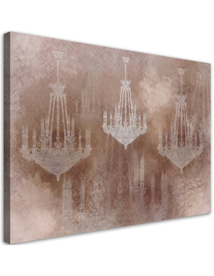 Bild auf Leinwand - Kronleuchter | Feeby