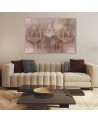Vintage chandelier - Modern Canvas painting for living room | FEEBY