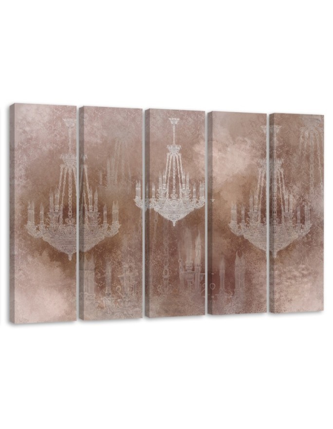 Leinwandbild - Kronleuchter | Feeby