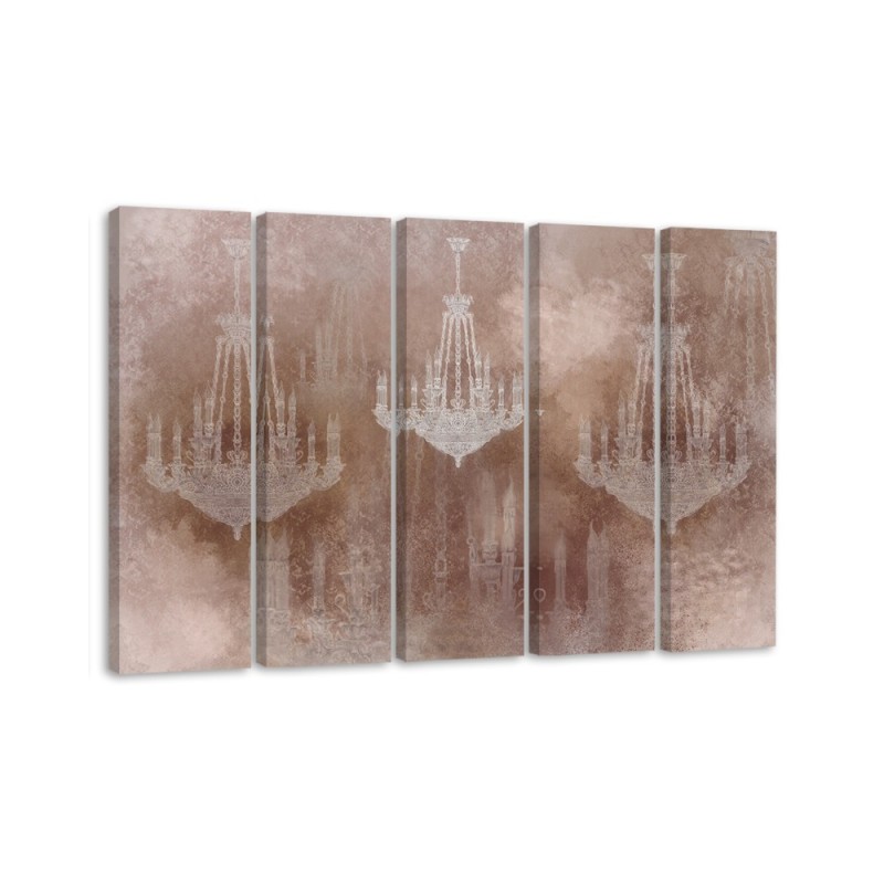 Leinwandbild - Kronleuchter | Feeby