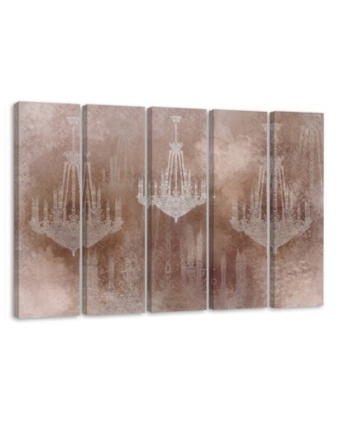 Leinwandbild - Kronleuchter | Feeby
