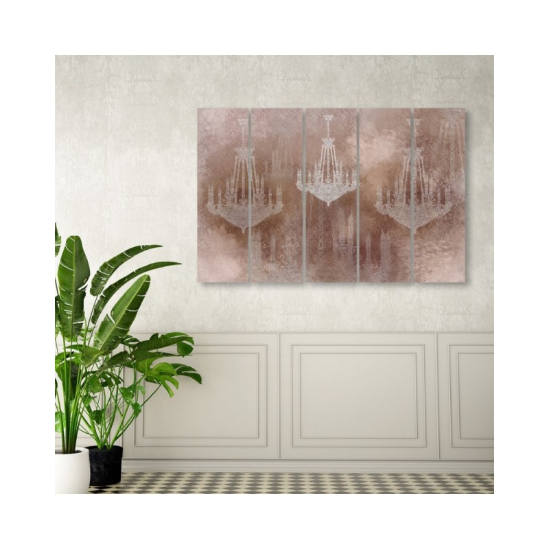 Leinwandbild - Kronleuchter | Feeby