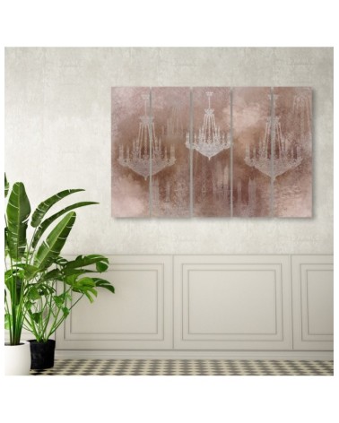 Leinwandbild - Kronleuchter | Feeby