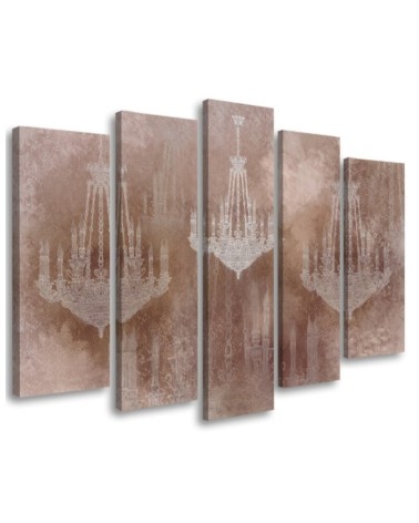 Chandeliers - Modern Canvas painting for the living room | FEEBY