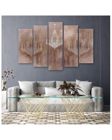 Bild auf Leinwand - Kronleuchter | Feeby