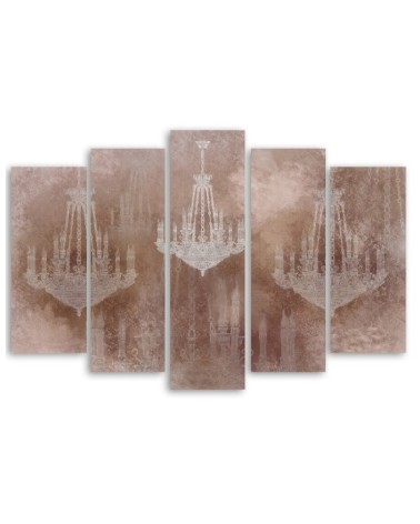 Bild auf Leinwand - Kronleuchter | Feeby