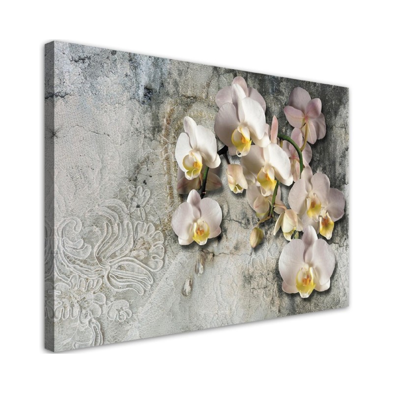 Sunny orchids flowers - Canvas print. Buy now| | FEEBY