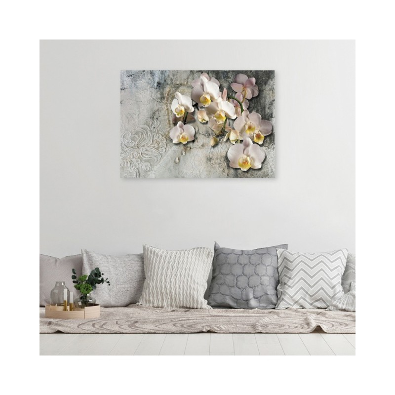 Leinwandbild modern - Orchideen Blumen Pflanzen | Feeby