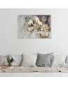 Słoneczne orchidee kwiaty - Wydruk na płótnie | FEEBY
