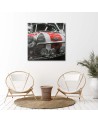 Obrazy z samochodami - Mini Cooper auto flaga UK | FEEBY
