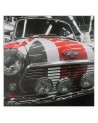 Obrazy z samochodami - Mini Cooper auto flaga UK | FEEBY