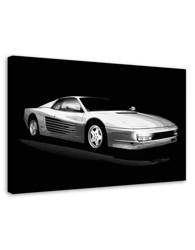 Obrazy z samochodami do biura - Ferrari Testarossa | FEEBY