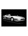 Obrazy z samochodami do biura - Ferrari Testarossa | FEEBY