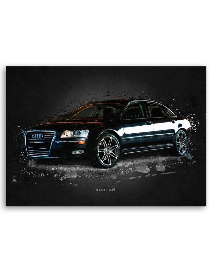 Obrazy z samochodami - Audi A8 | FEEBY