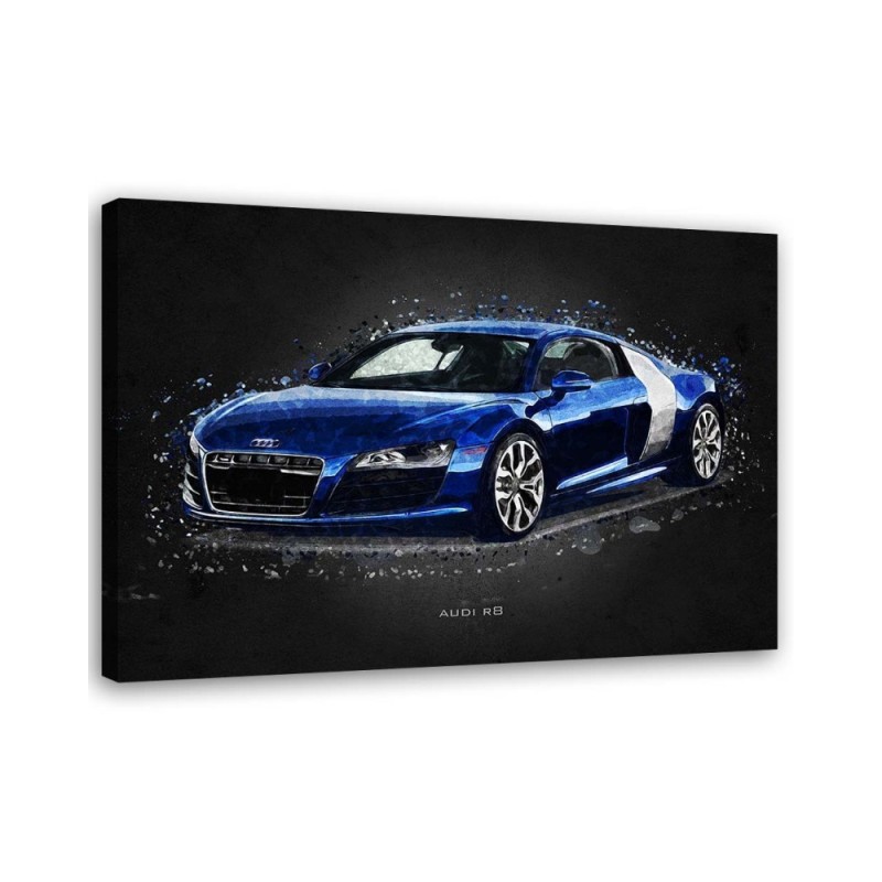 Obrazy z samochodami do biura - Audi R8 | FEEBY