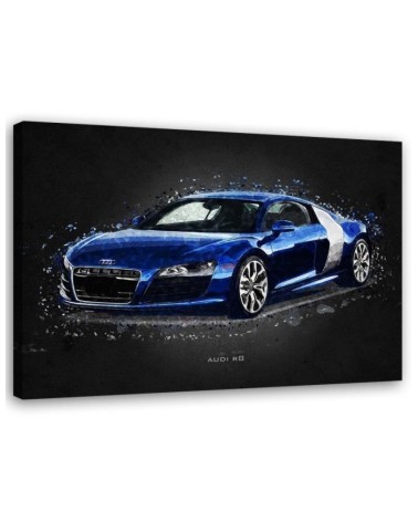 Obrazy z samochodami do biura - Audi R8 | FEEBY