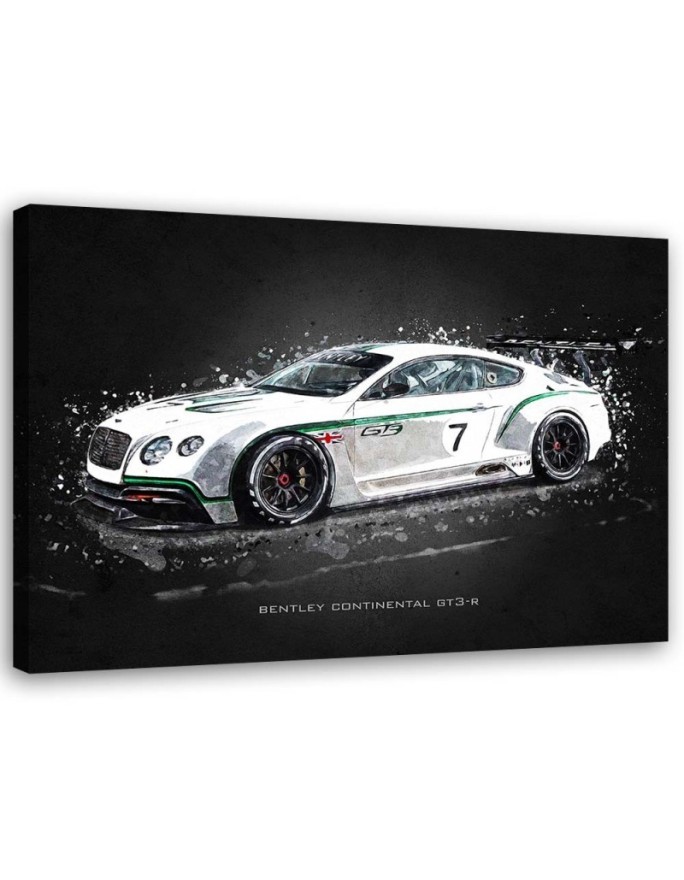 Obrazy z samochodami - Bentley continental gt3r | FEEBY