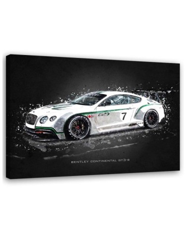 Obrazy z samochodami - Bentley continental gt3r | FEEBY
