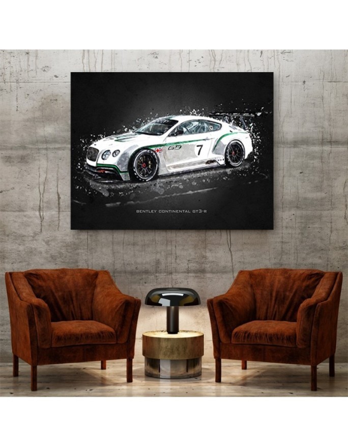 Obrazy z samochodami - Bentley continental gt3r | FEEBY