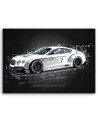 Obrazy z samochodami - Bentley continental gt3r | FEEBY