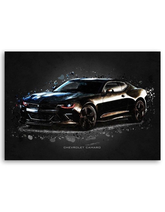 Obrazy z samochodami do biura - Chevrolet camaro | FEEBY