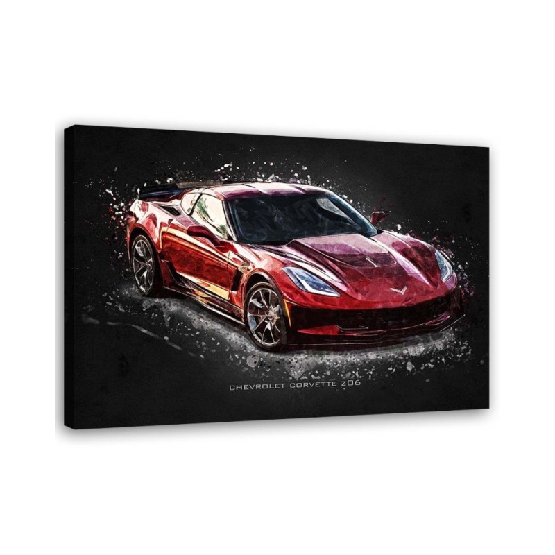 Obrazy z samochodami - Chevrolet Corvette Z06 | FEEBY